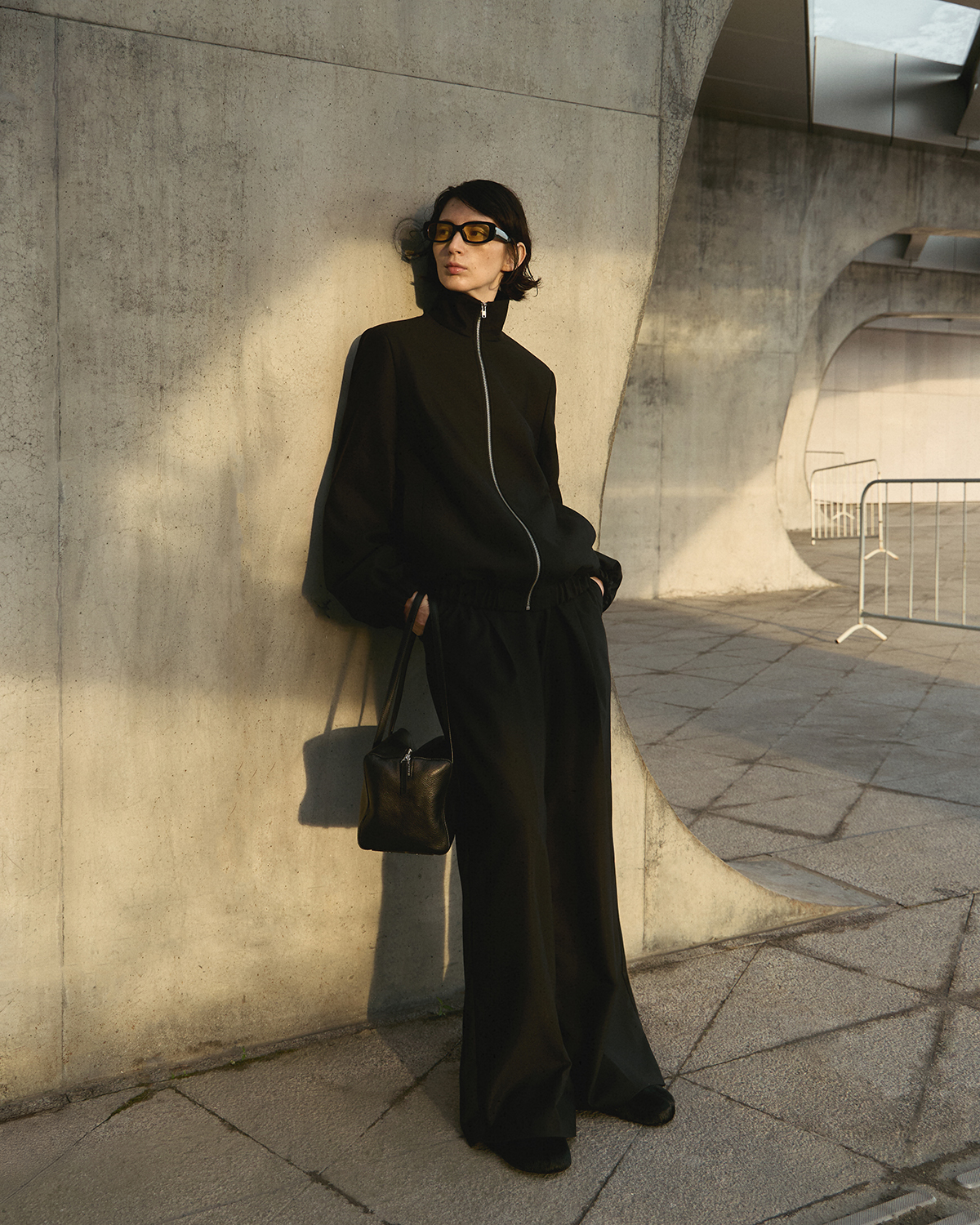 Urban catalogue after retouching — enhanced color grading, warmer tones