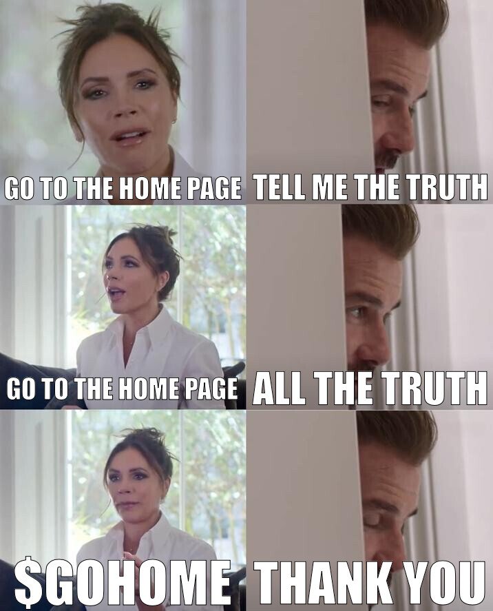 Tell me the truth meme