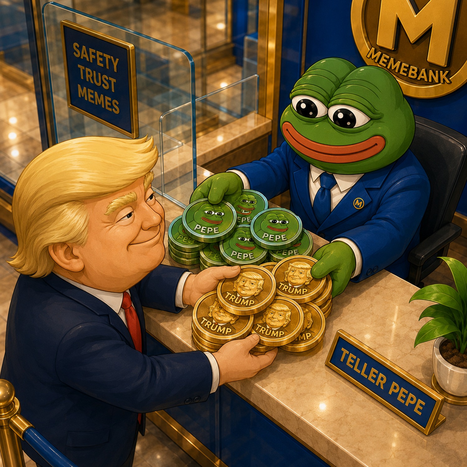 Pepe Teller with Trump