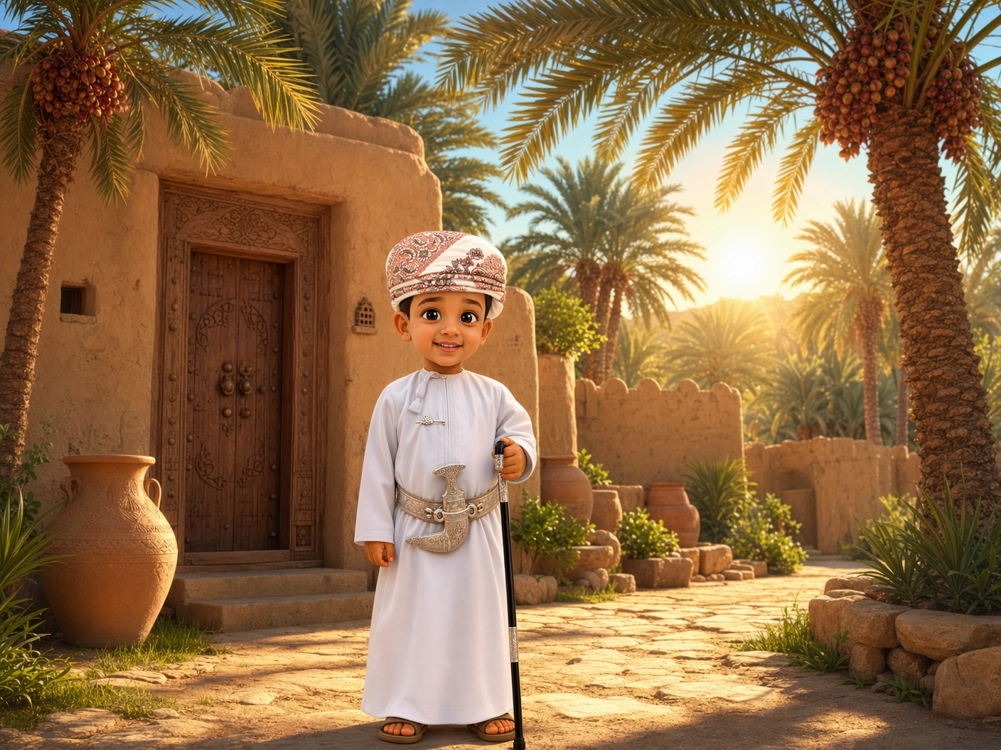 شخصية كرتونية عُمانية