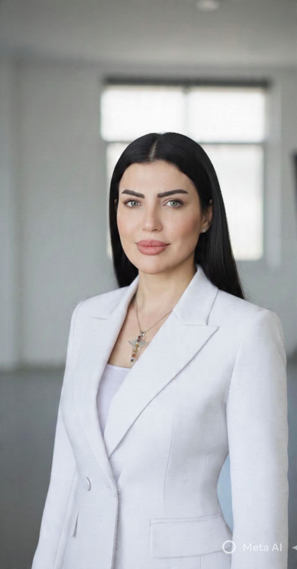 زهراء محمد - بدلة بيضاء