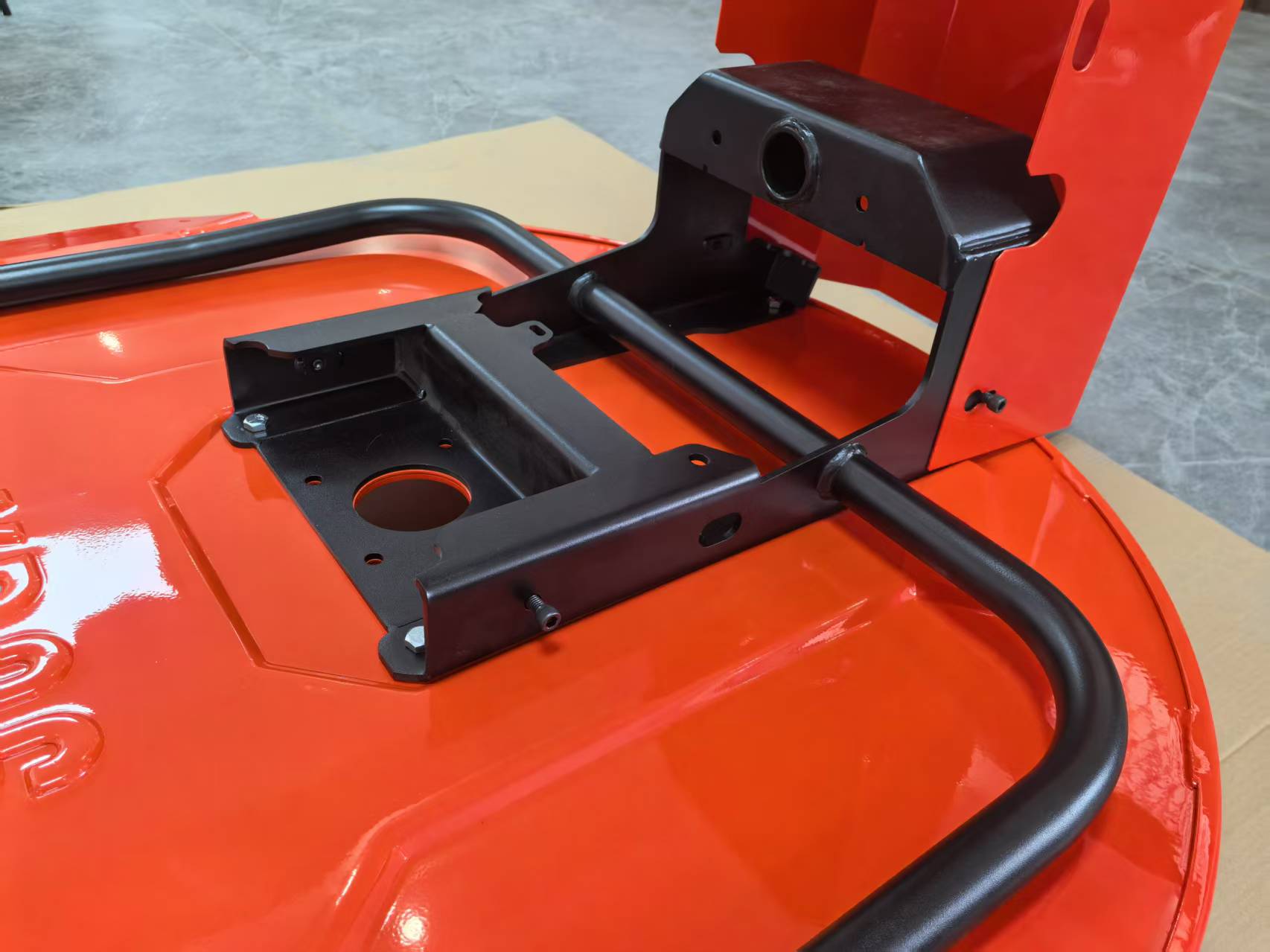 Precision manufacturing close-up