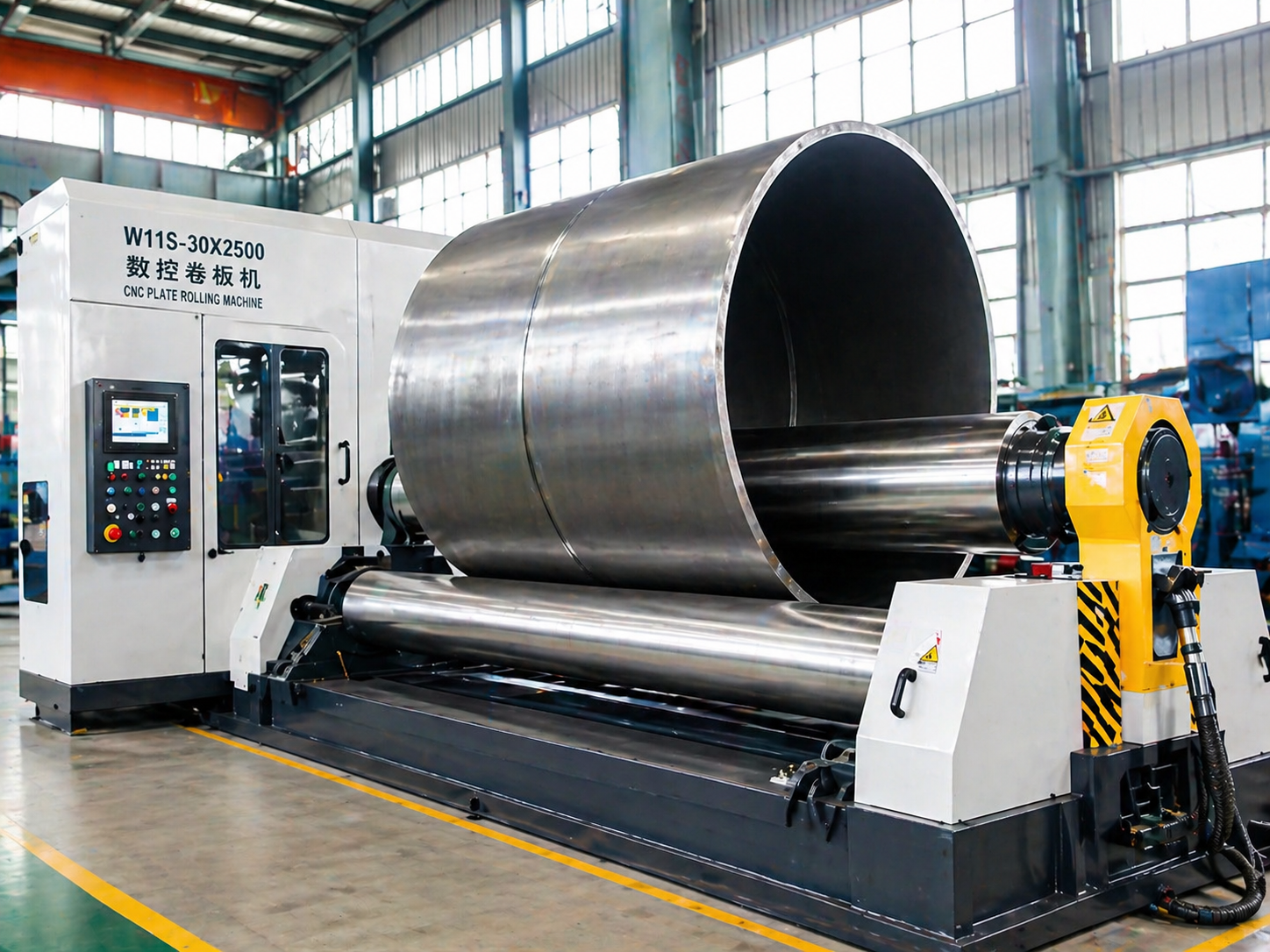 CNC Plate Rolling Machine