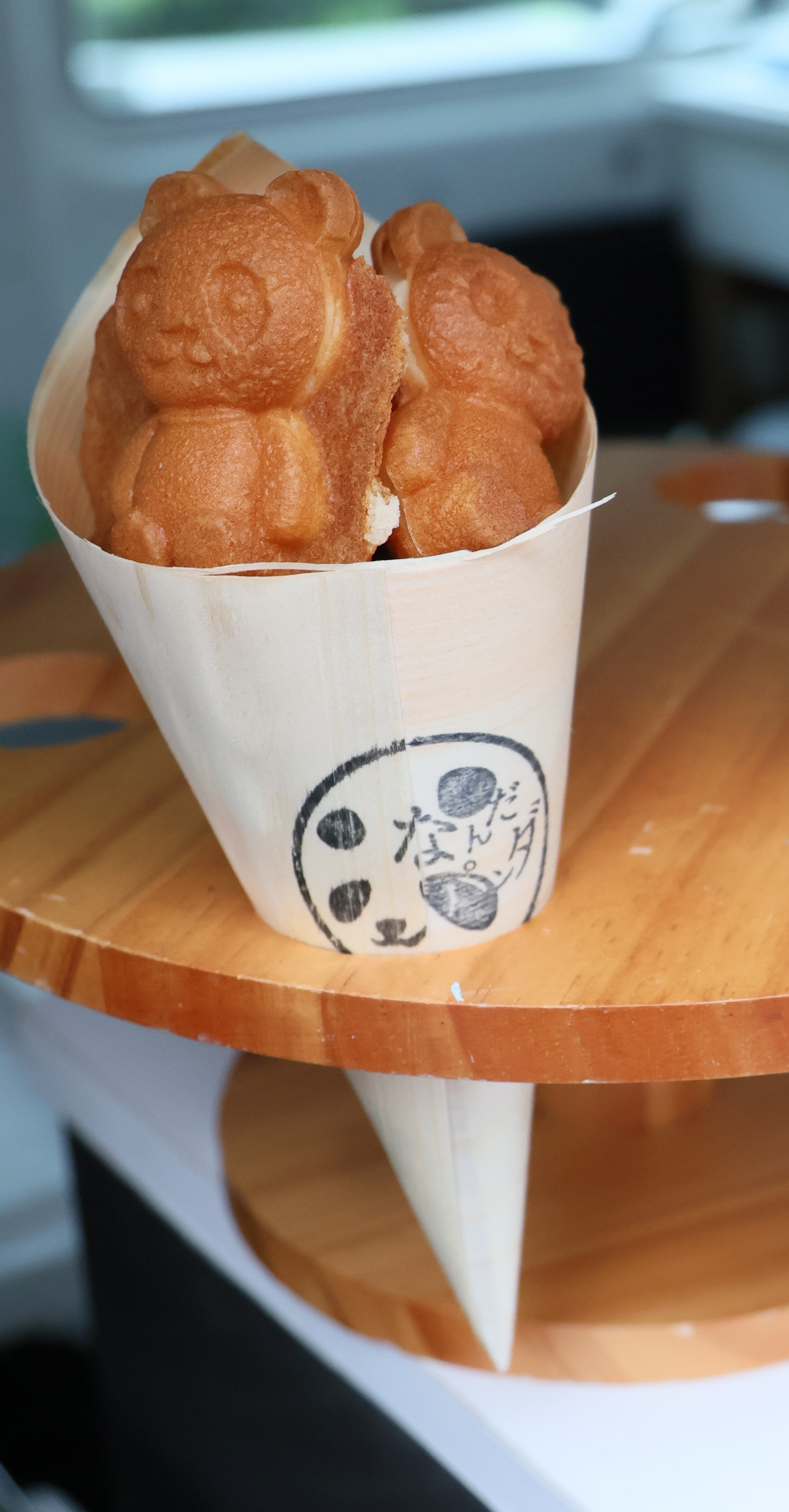 地元フェスのパンダ焼きスイーツ