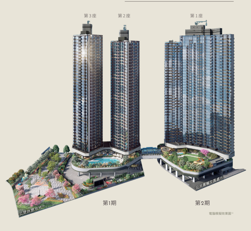 海德園整體發展效果圖