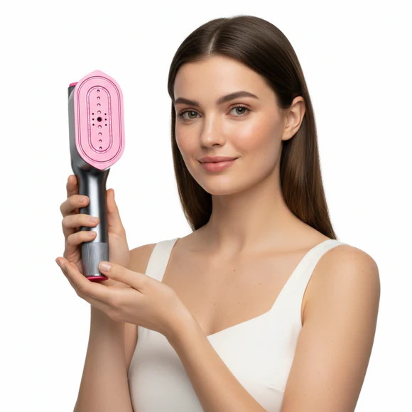 Woman using Turbicore SteamerPro