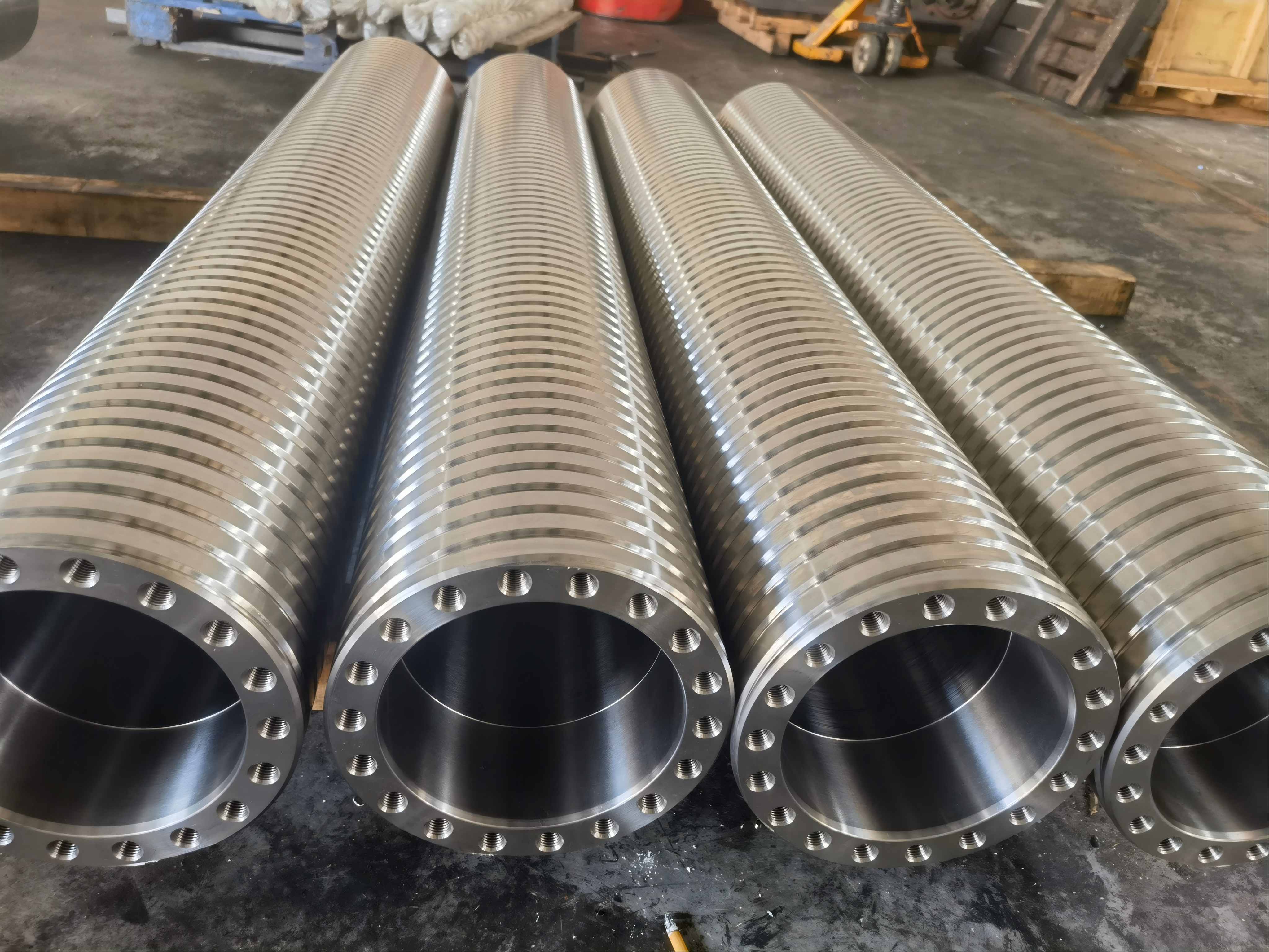 Grooved Roller Sleeves