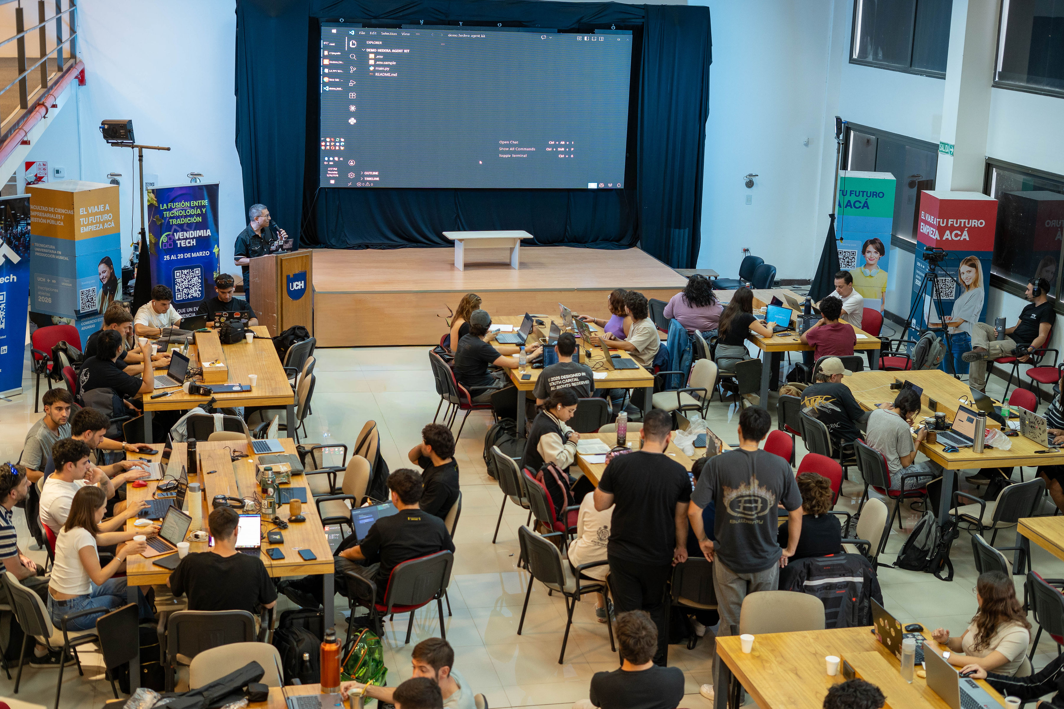 Vendimia Tech Hackathon: 3 dias, 40+ equipos, $3000 USD en premios