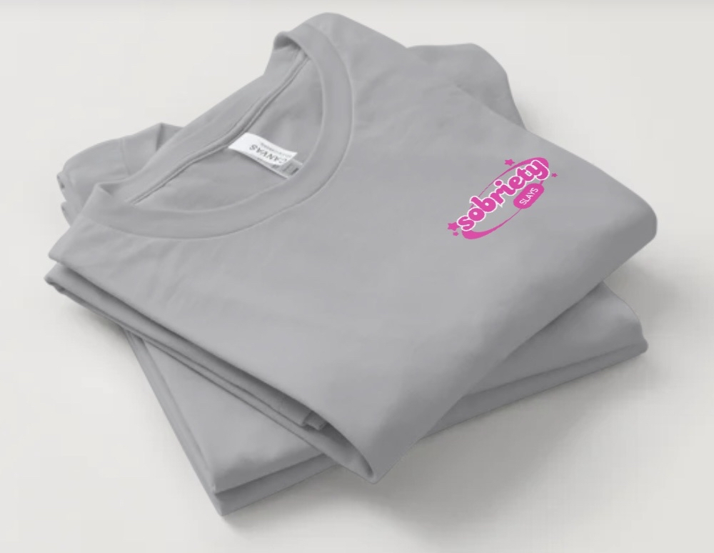 Sobriety Slays Tee view 2