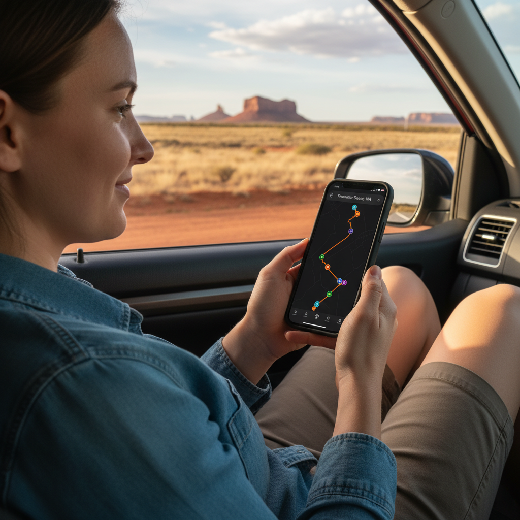Navigate your adventure with real-time tracking