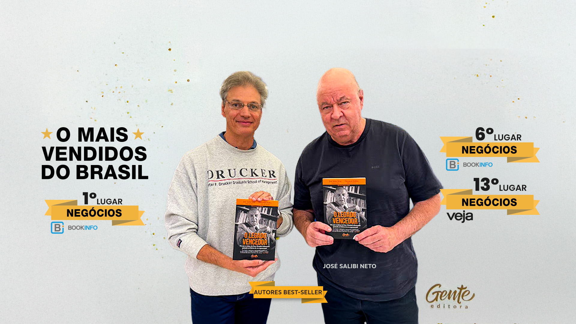 O Legado Vencedor - Best Seller do Brasil - José Salibi Neto e Fernando Seabra