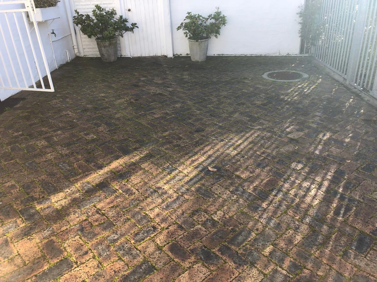 Courtyard Restoration before