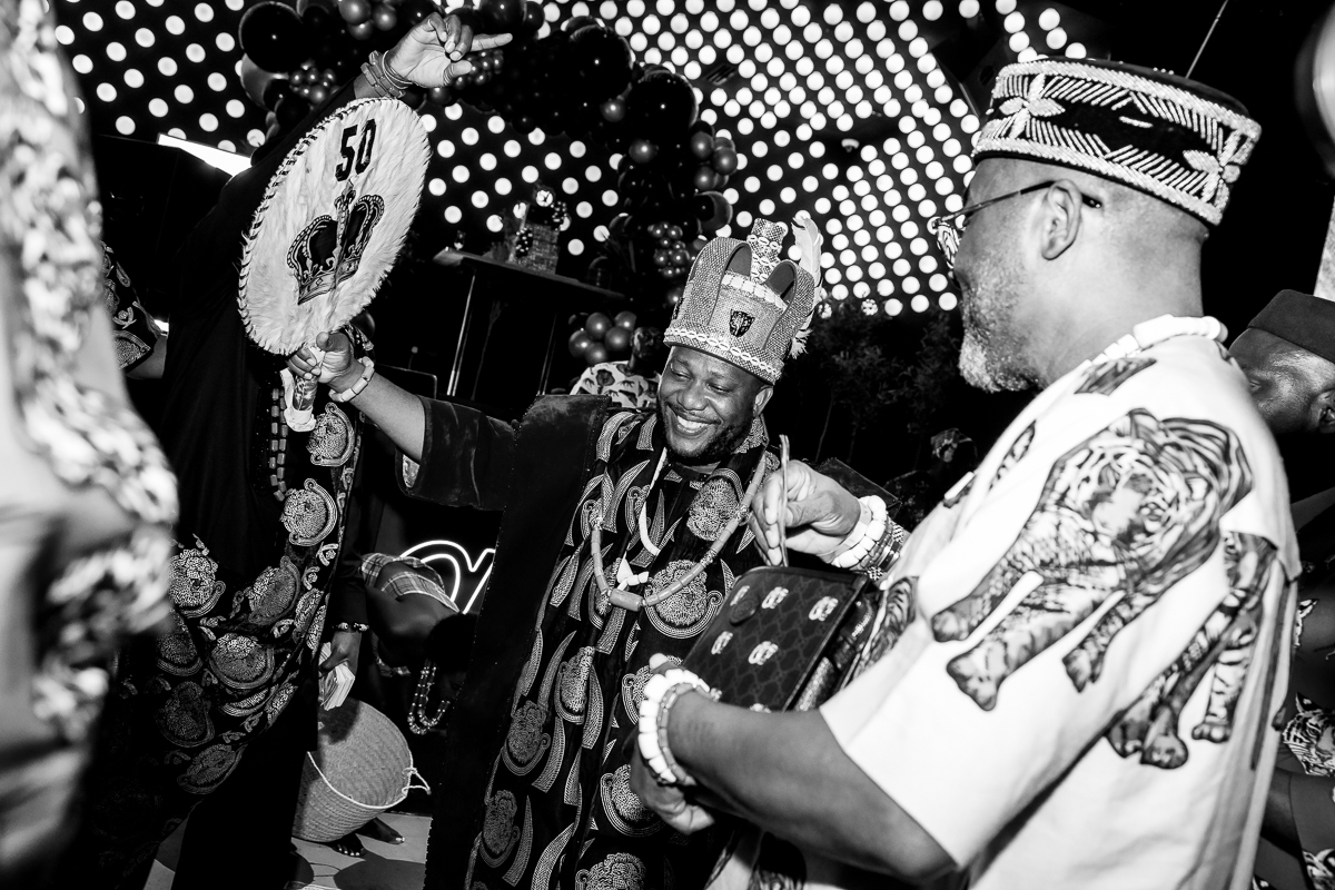 Cultural celebration moment