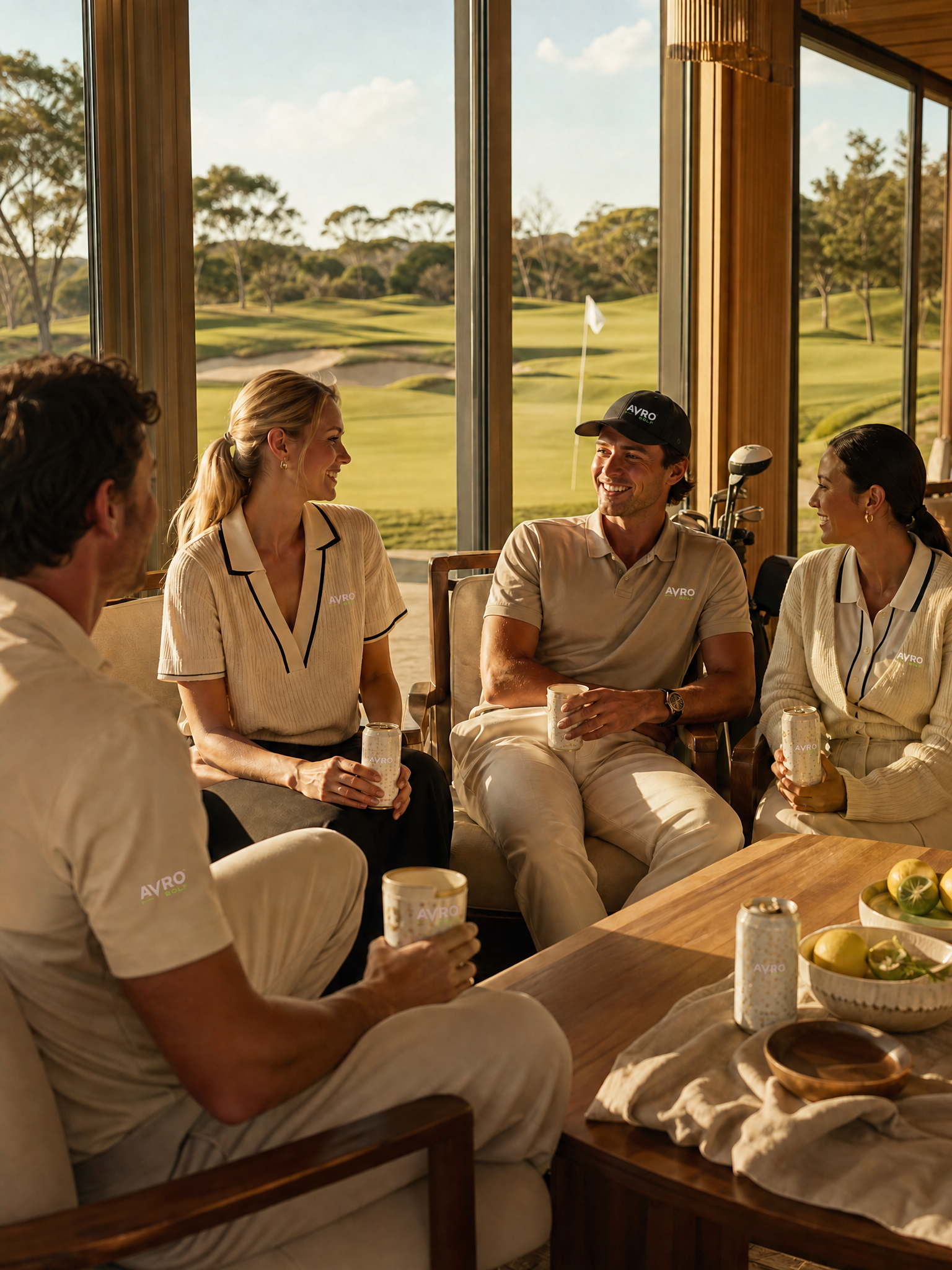 Clubhouse + Social golf moment