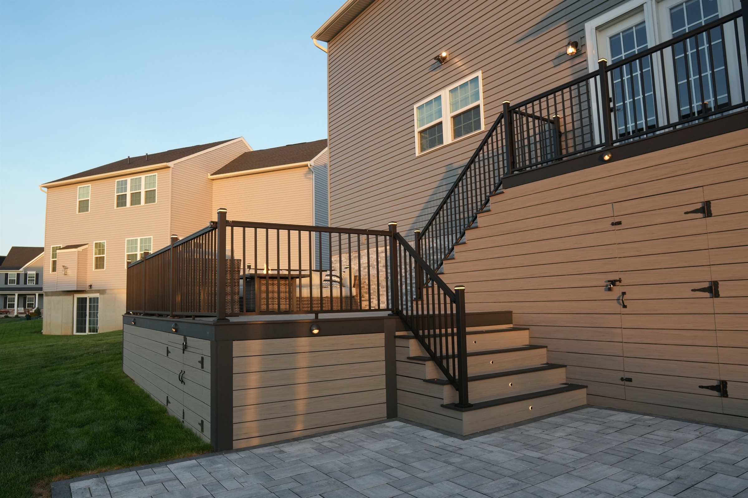 Multi-Level Deck & Patio with Fire Pit - Image 6