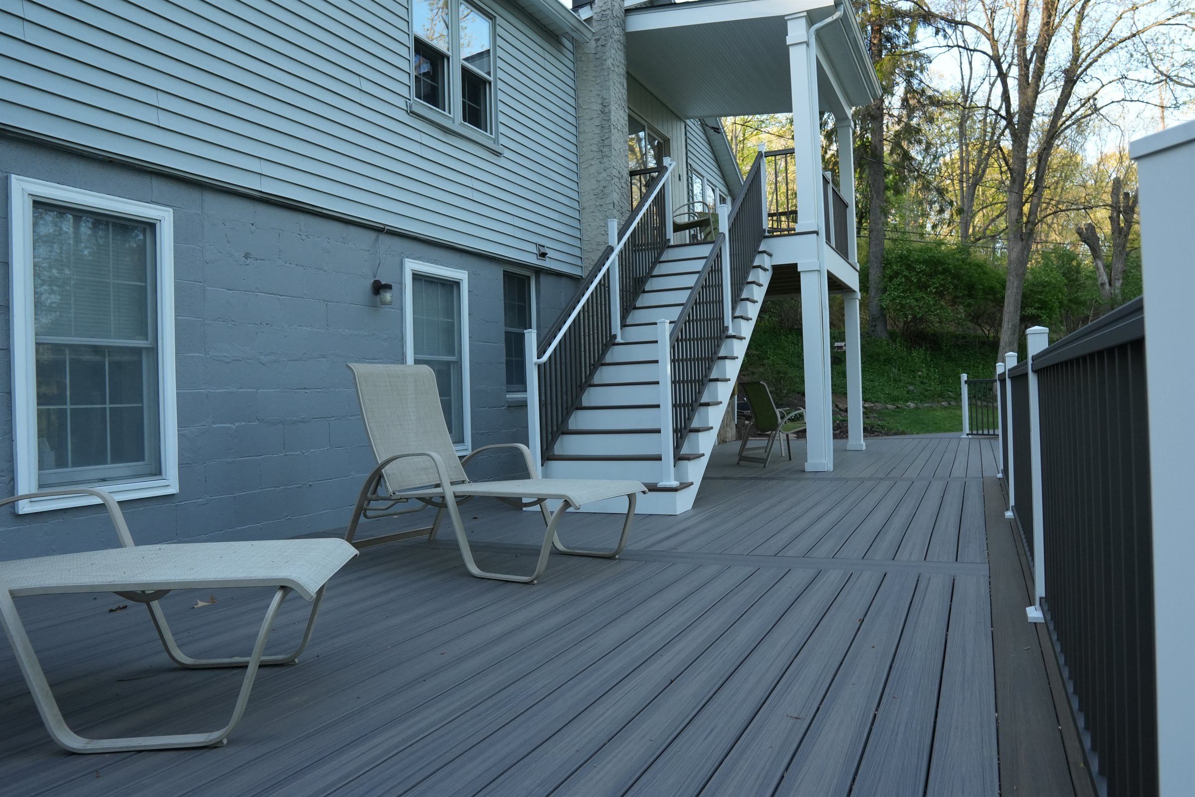 Multi-Level Trex Deck Remodel - Image 7