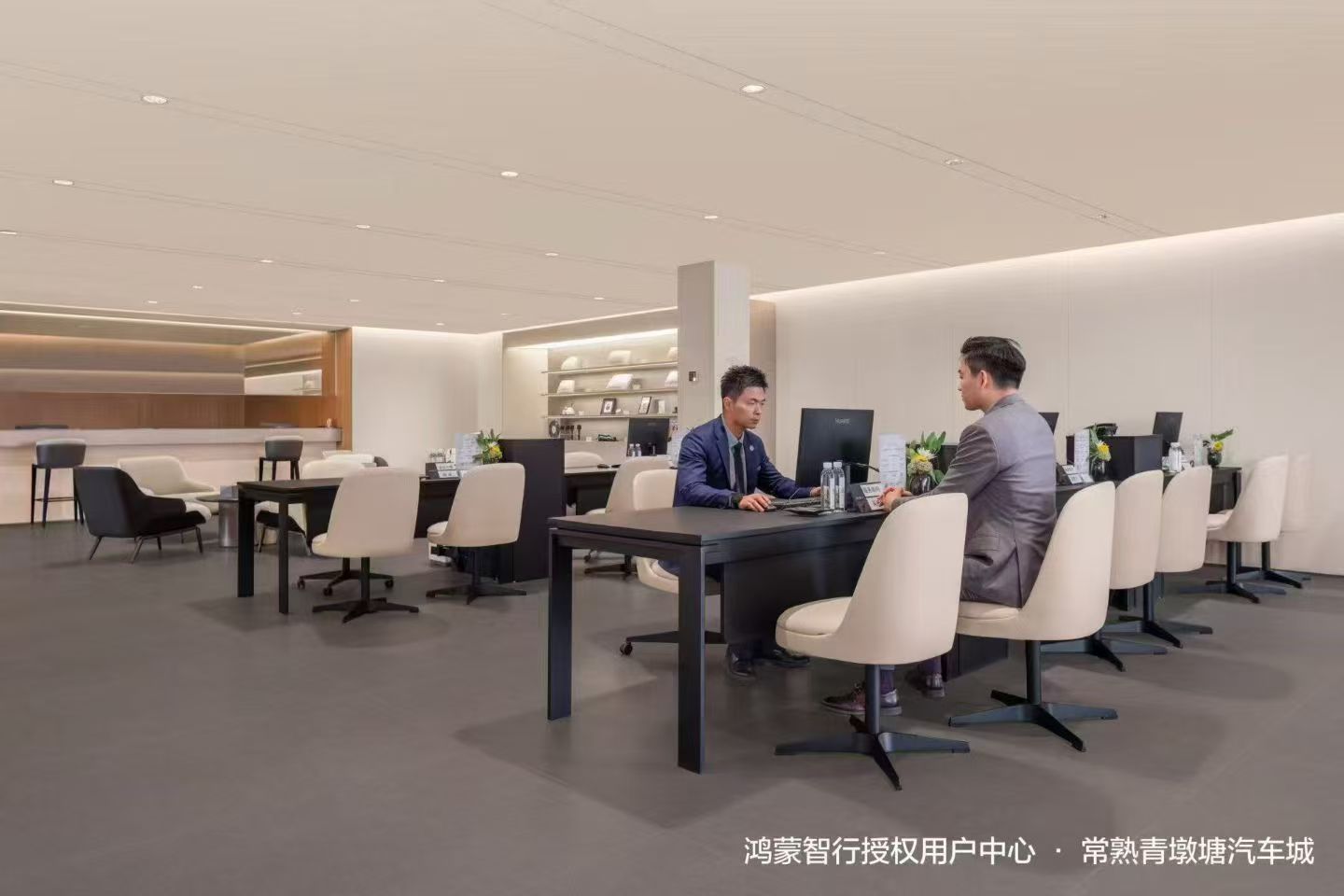 Automotive Showroom - Consultation Area