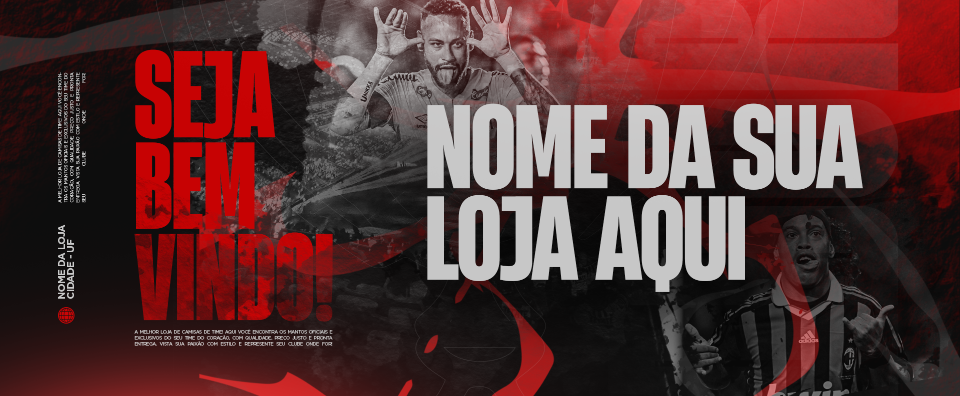 Banner Seja Bem Vindo Loja