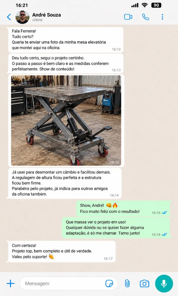 Depoimento de André Souza