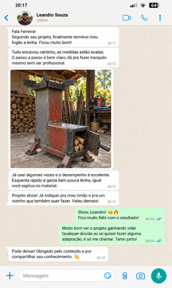 Depoimento de Leandro Souza
