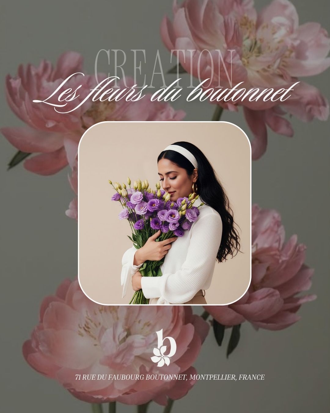 Identité visuelle — Les Fleurs du Boutonnet