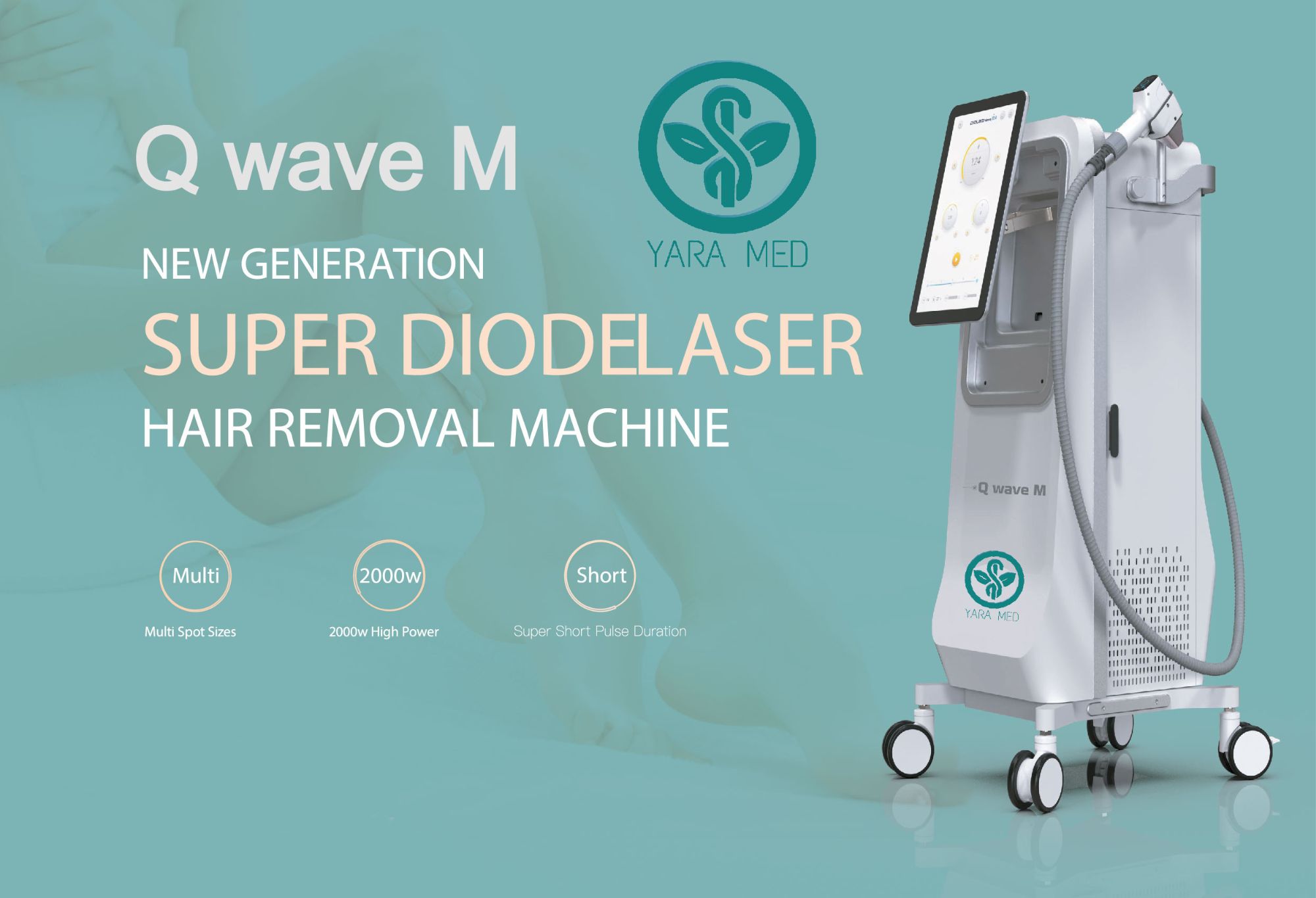 Q WAVE M Super Diode Laser Machine - Main View