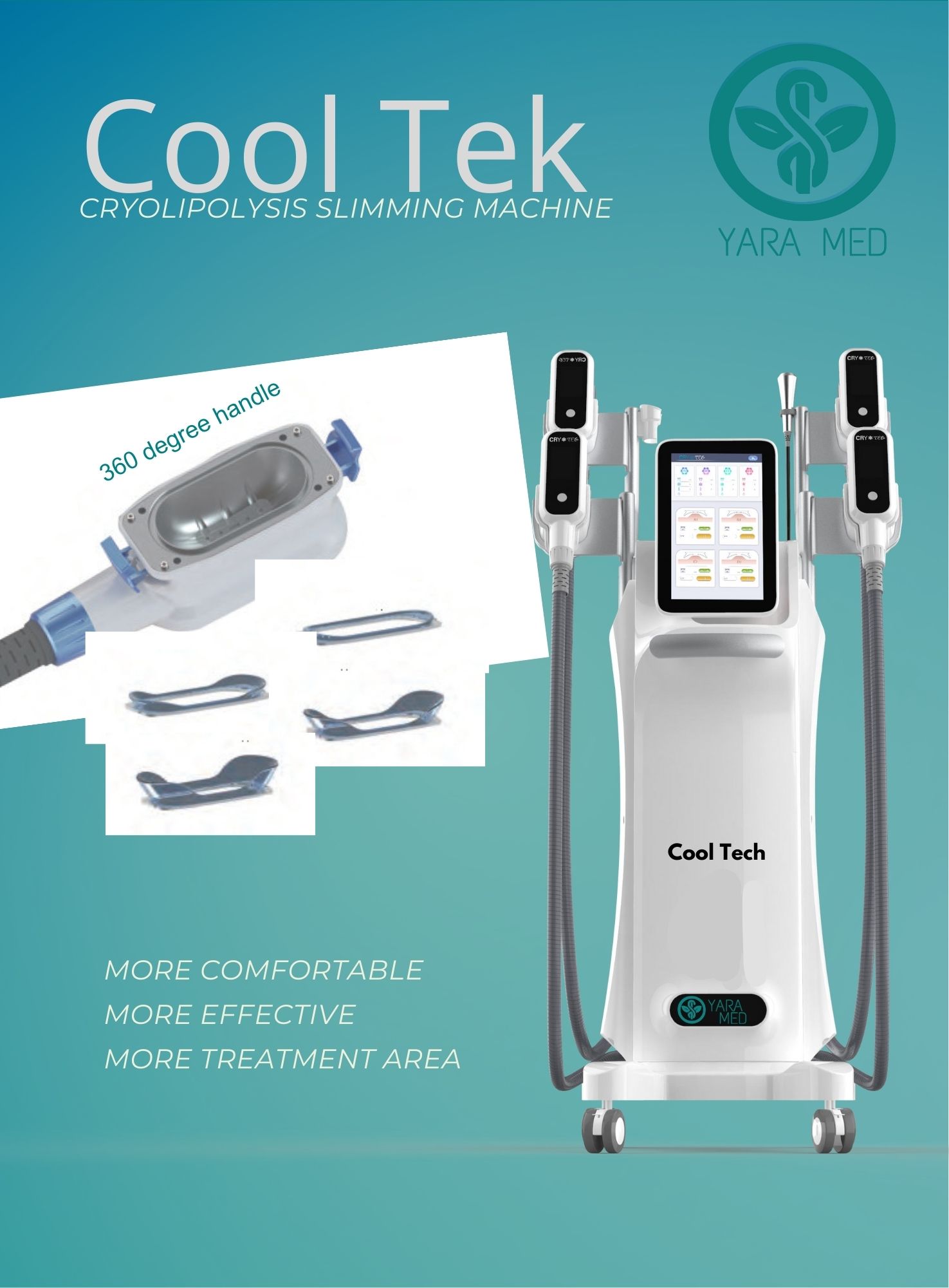 COOL TECH Cryolipolysis Machine - Main View