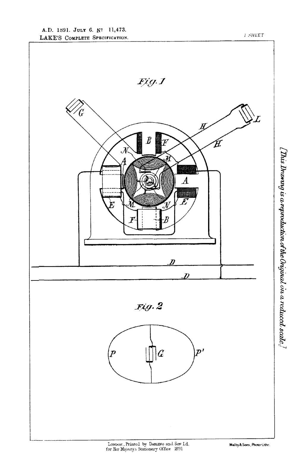 Improvements in Alternating Current Electro-Magnetic Motors