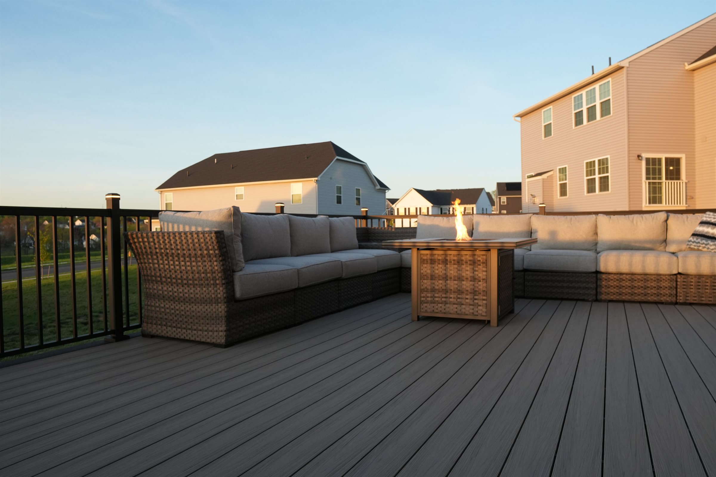Multi-Level Deck & Patio with Fire Pit - Image 9