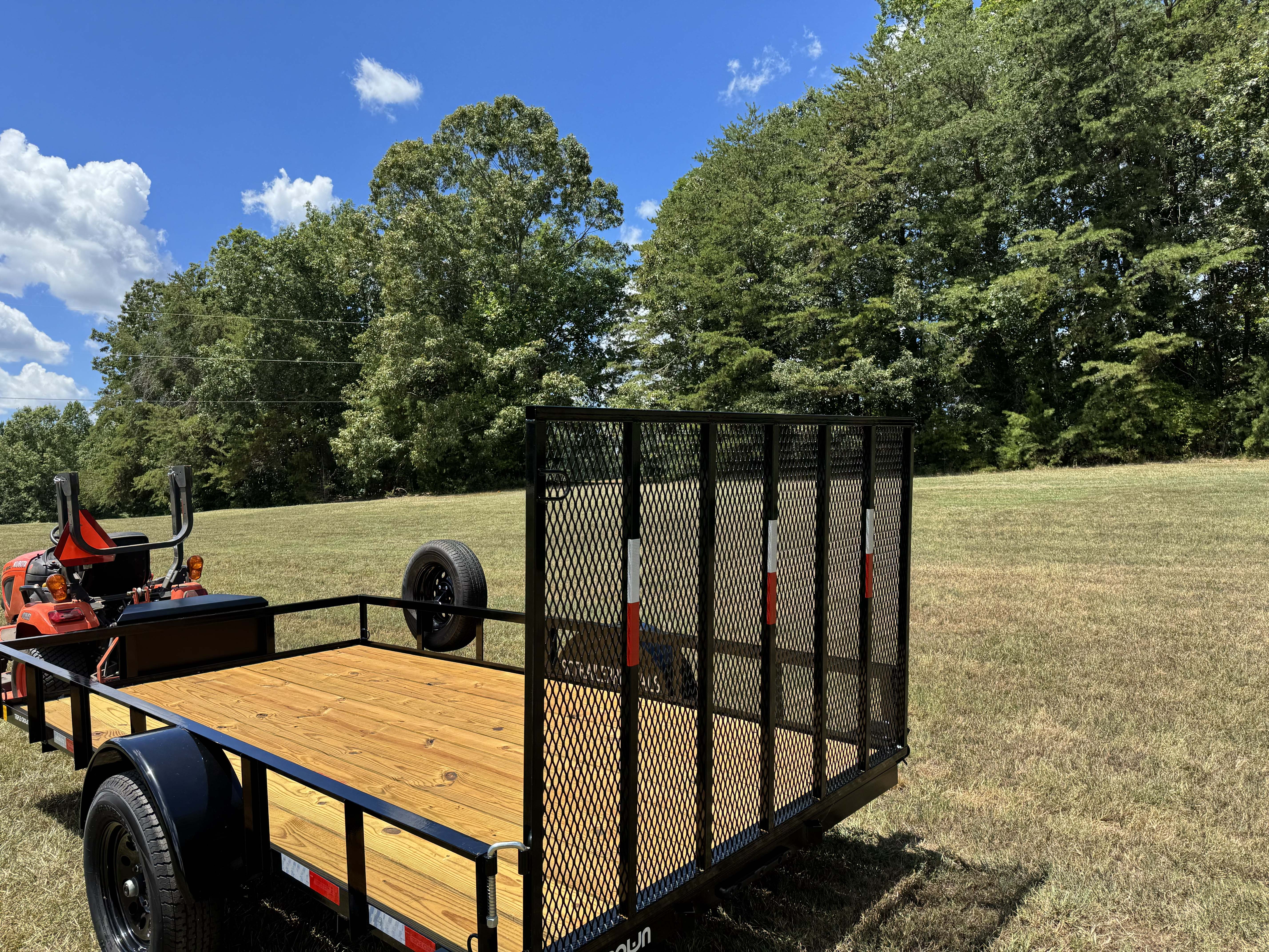 72" x 12' Utility Trailer view 2