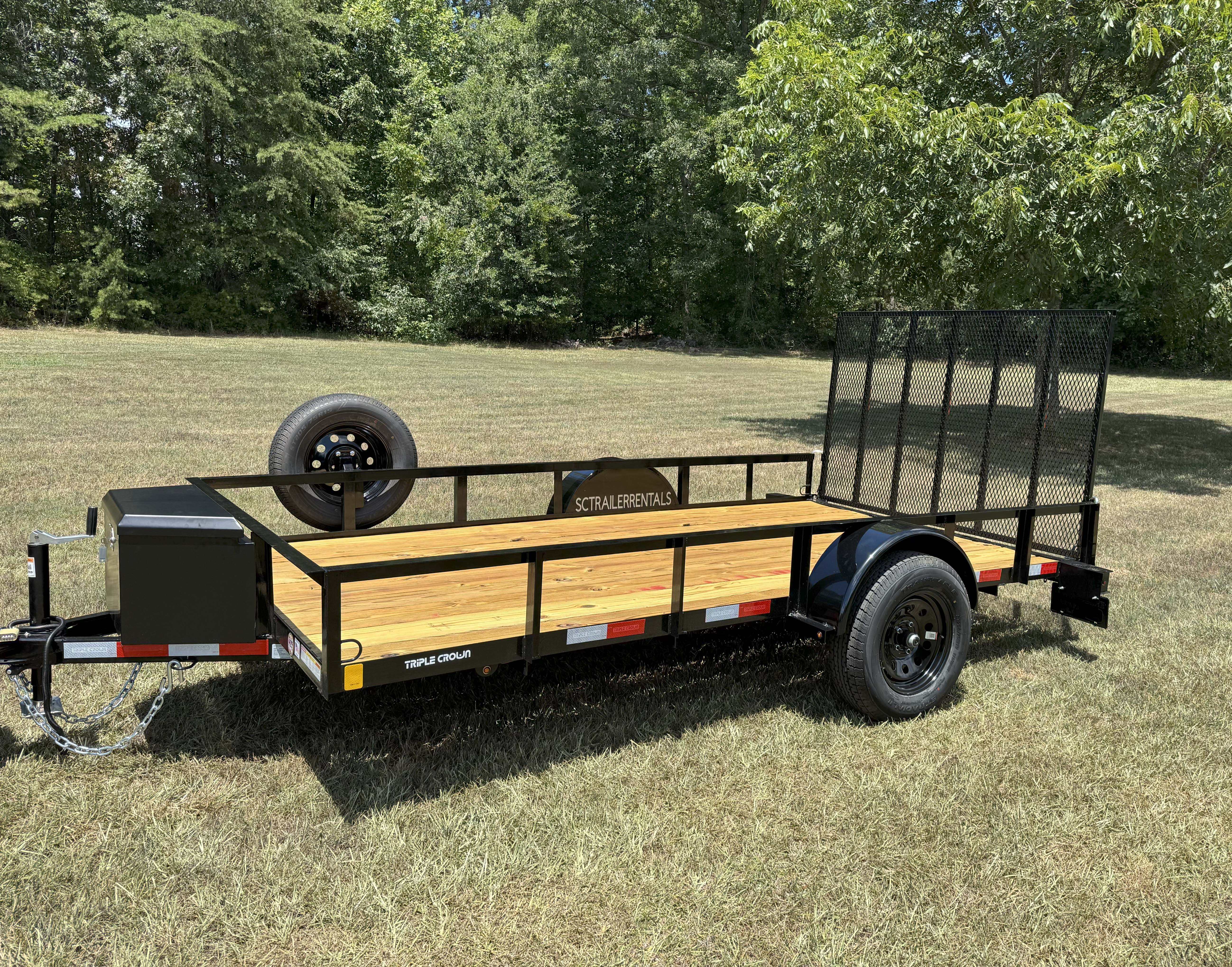 72" x 12' Utility Trailer view 3