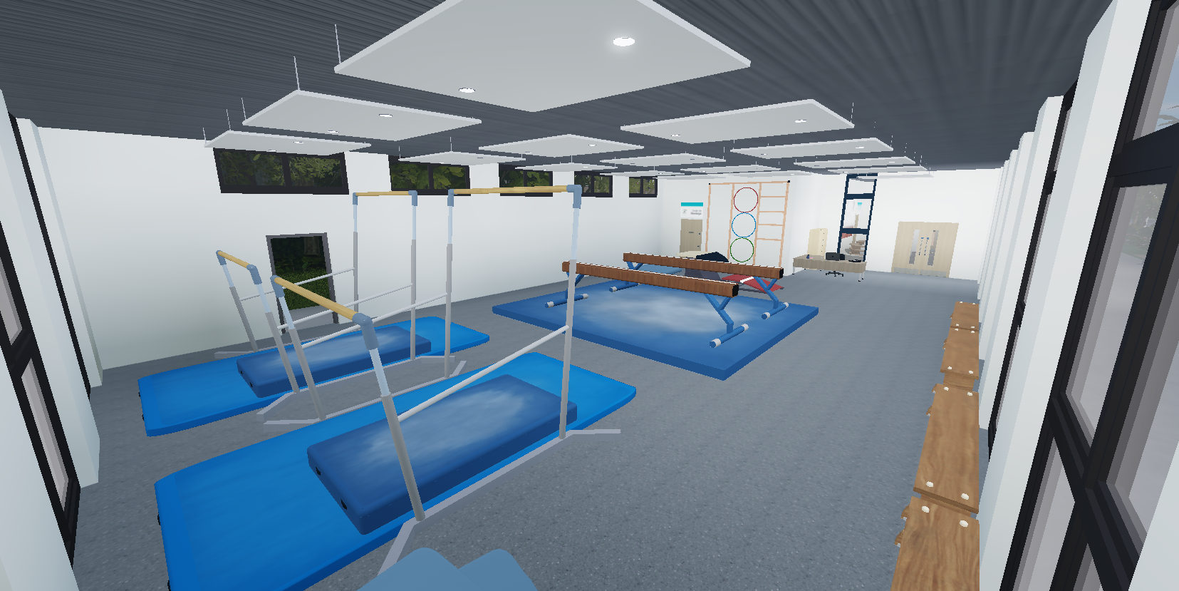 Gymnase moderne