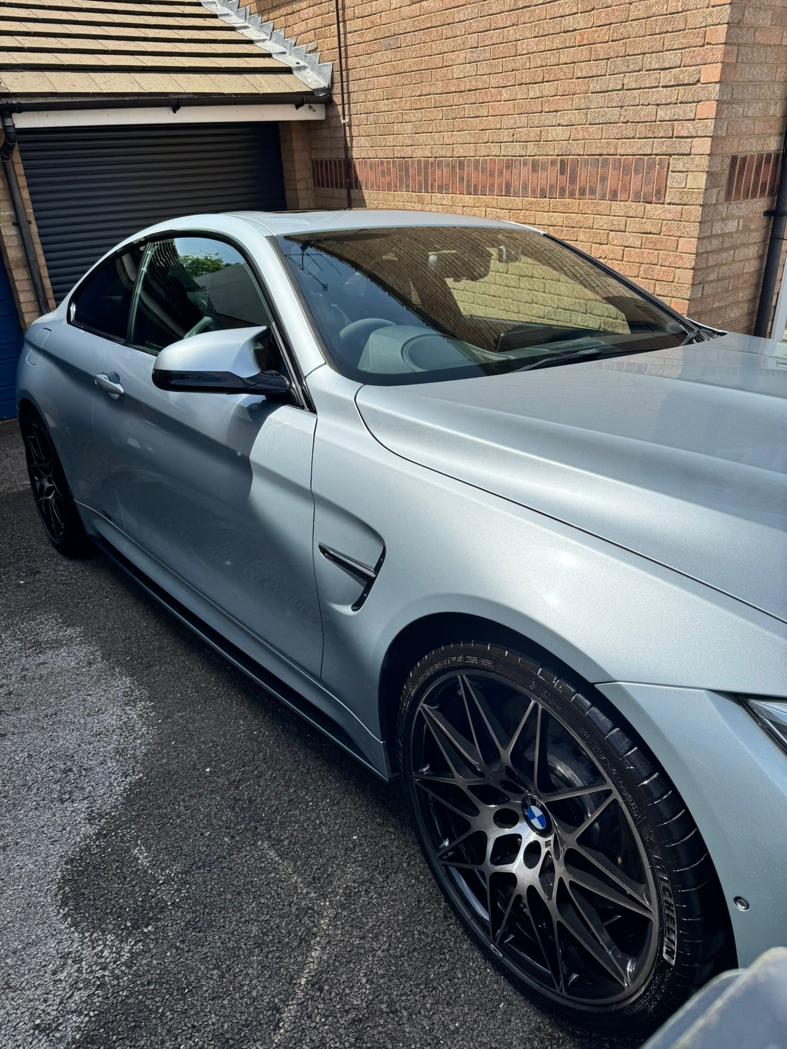 Silver BMW M4