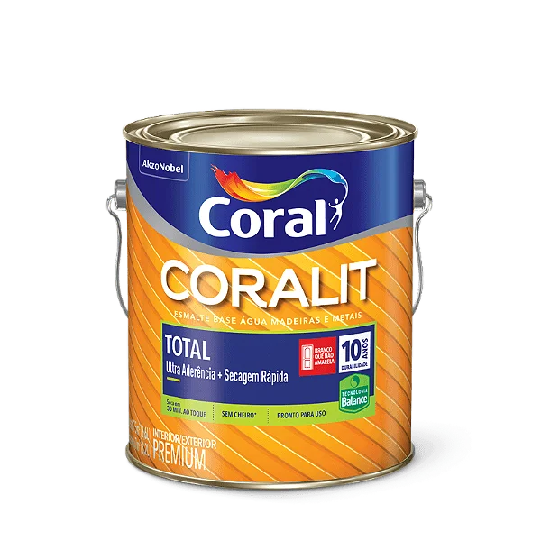 Esmalte Coralit Total Base Água