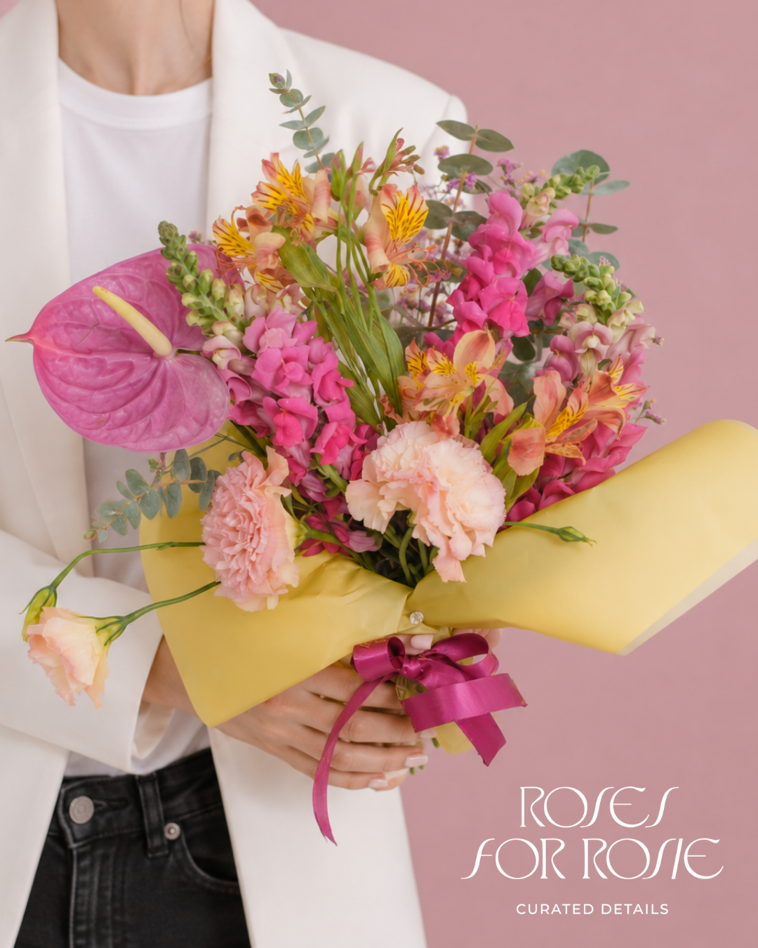 Mar - Arreglo floral de Roses for Rosie para entrega en Toluca y Metepec