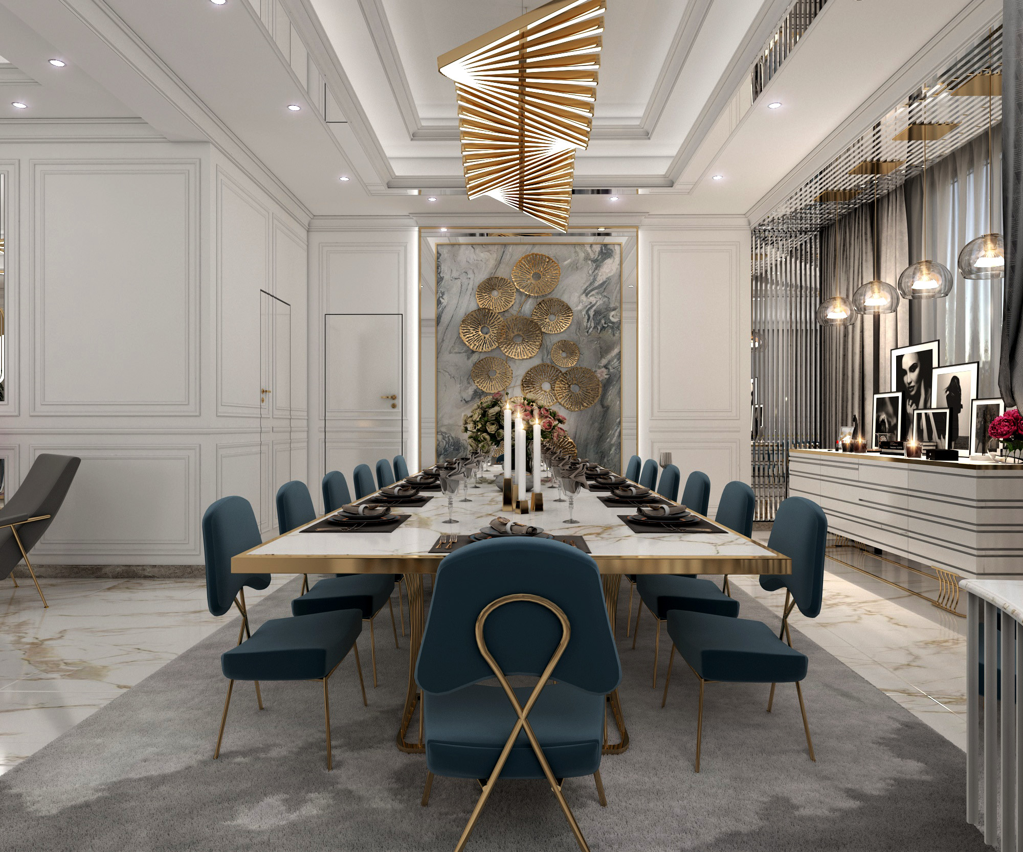 Crystal Dining — Dining Room | Innovation Interior Design