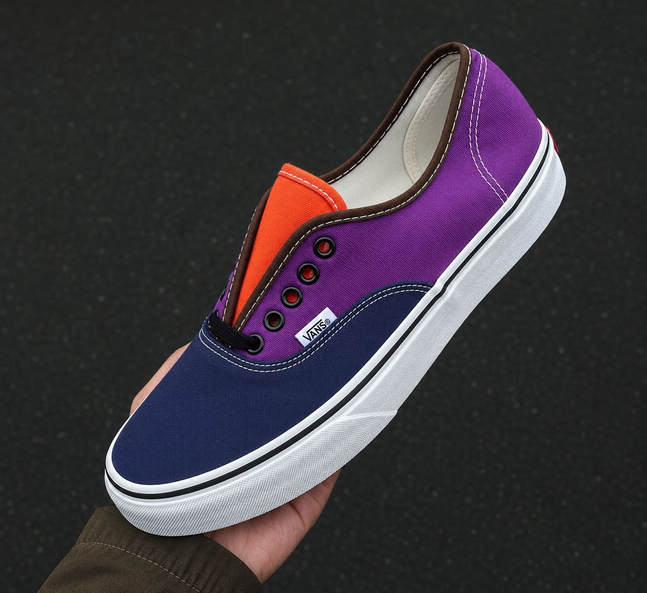 Vans Authentic Multicolore Purple Navy
