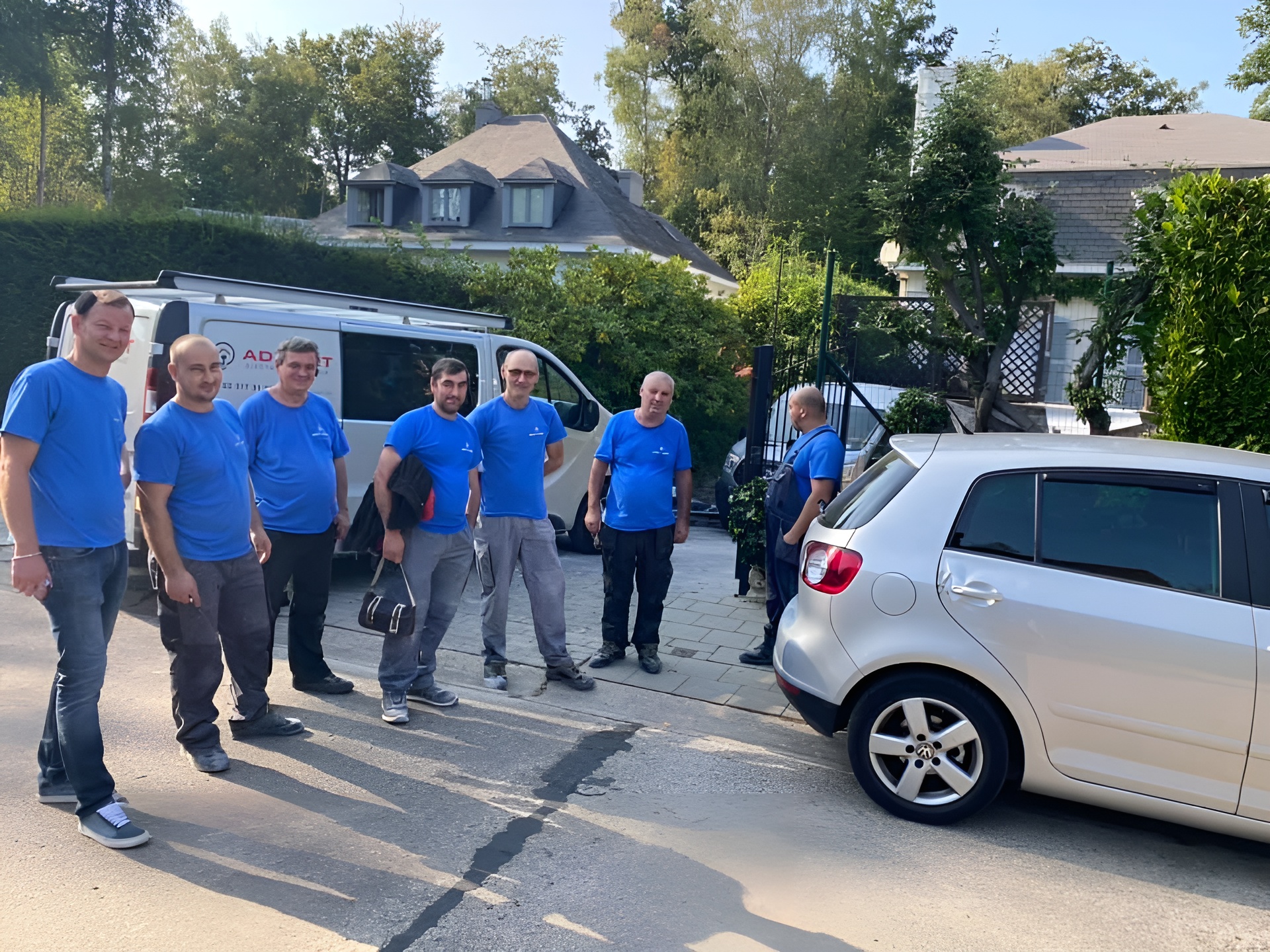 L'équipe ADY ART — électriciens agréés à Bruxelles