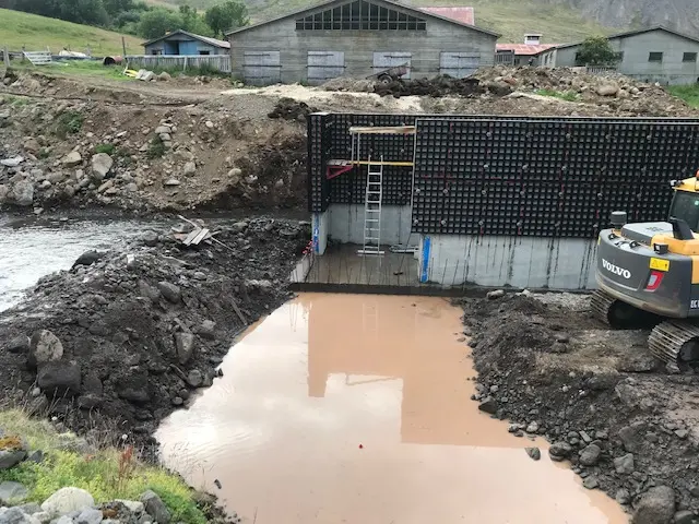 Framkvæmdir Hvestuveita 3