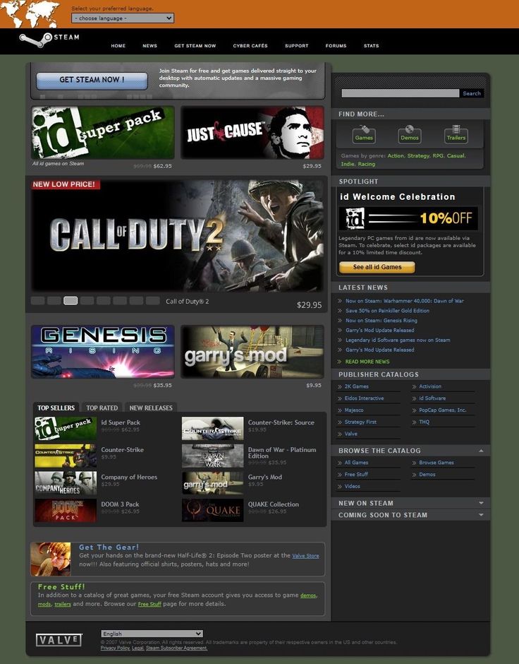 Steam antiguo