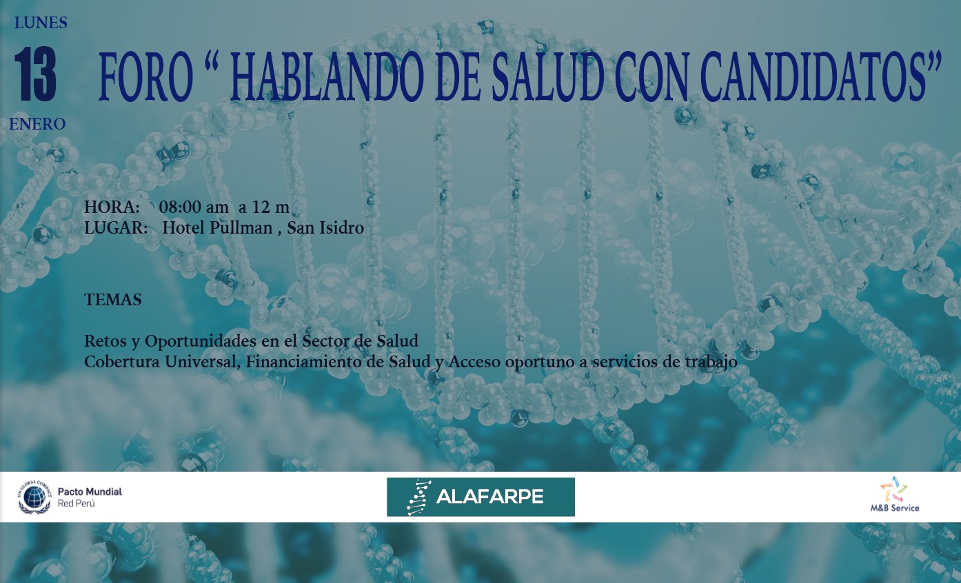 Foro: Hablando de Salud con Candidatos