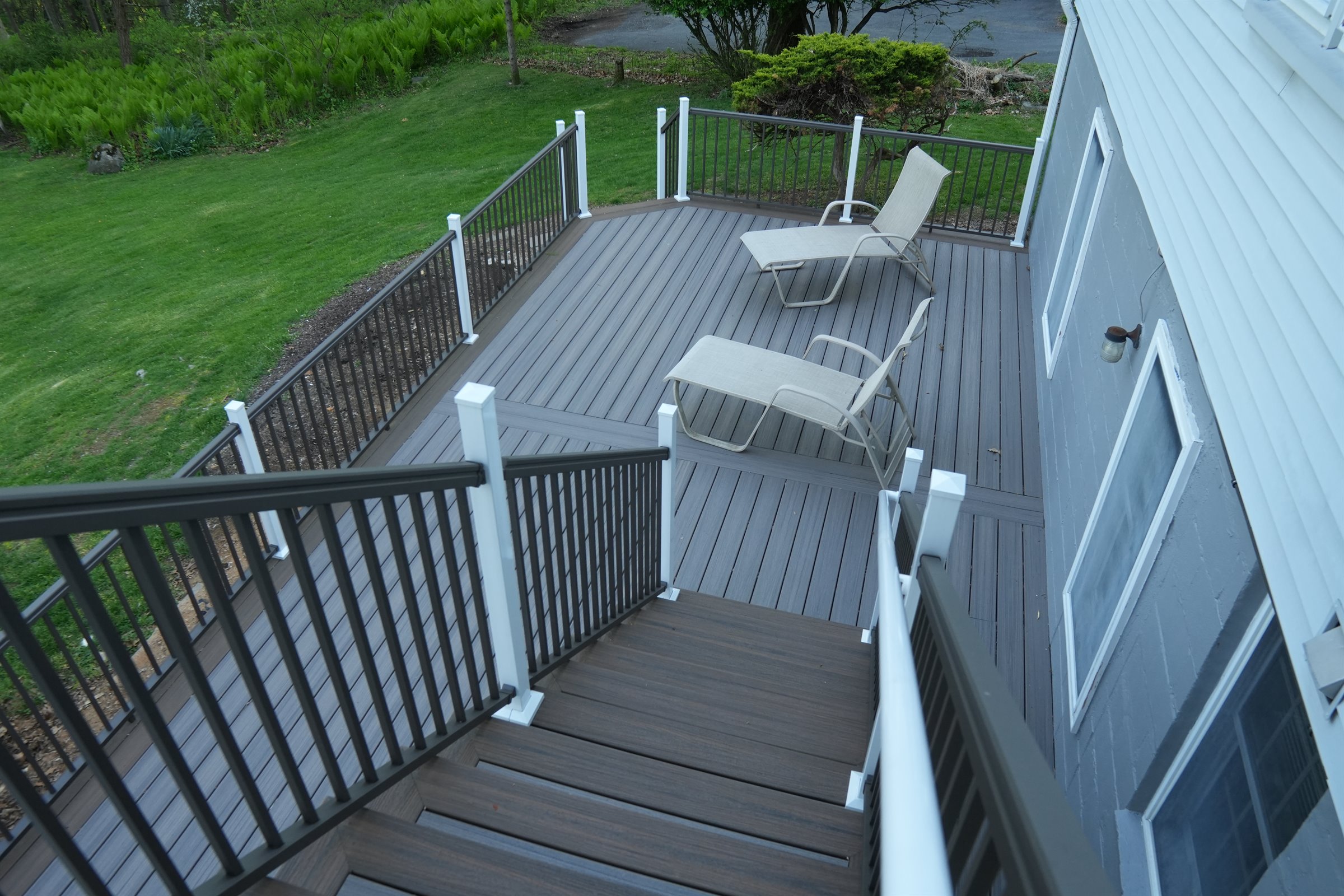 Multi-Level Trex Deck Remodel - Image 13