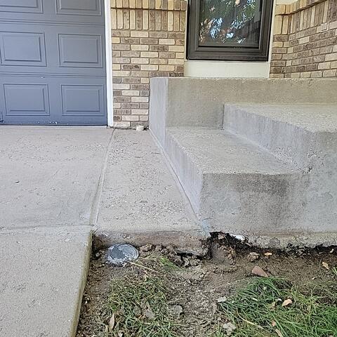 Garage Stoop Lifting - After