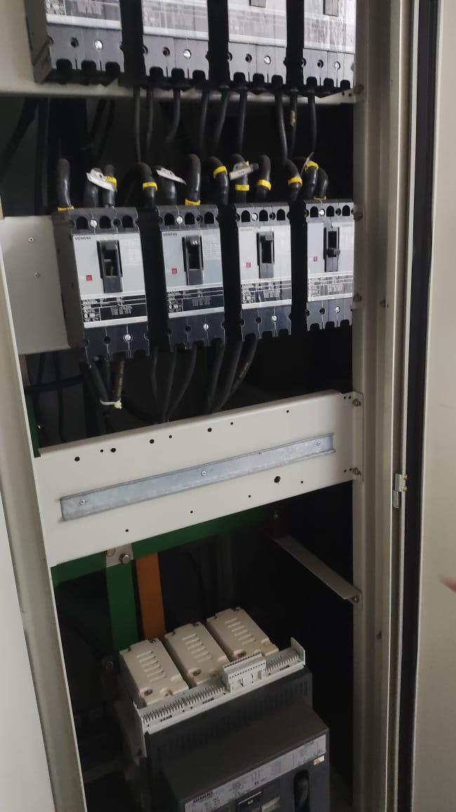 Tubulação de incêndio com manômetro e controlador LEFOO