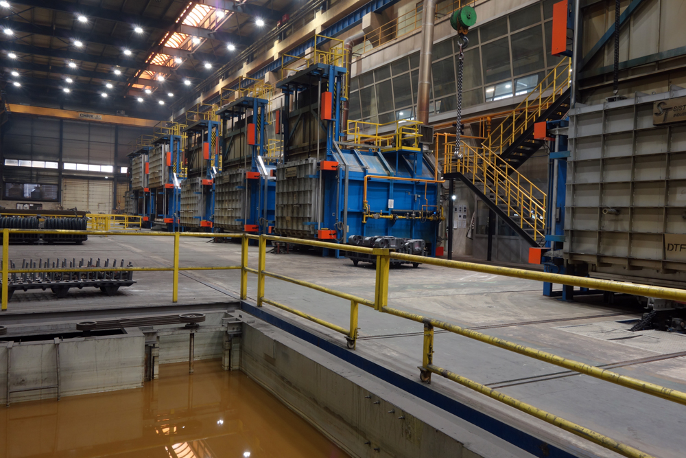Water treatment and quench area