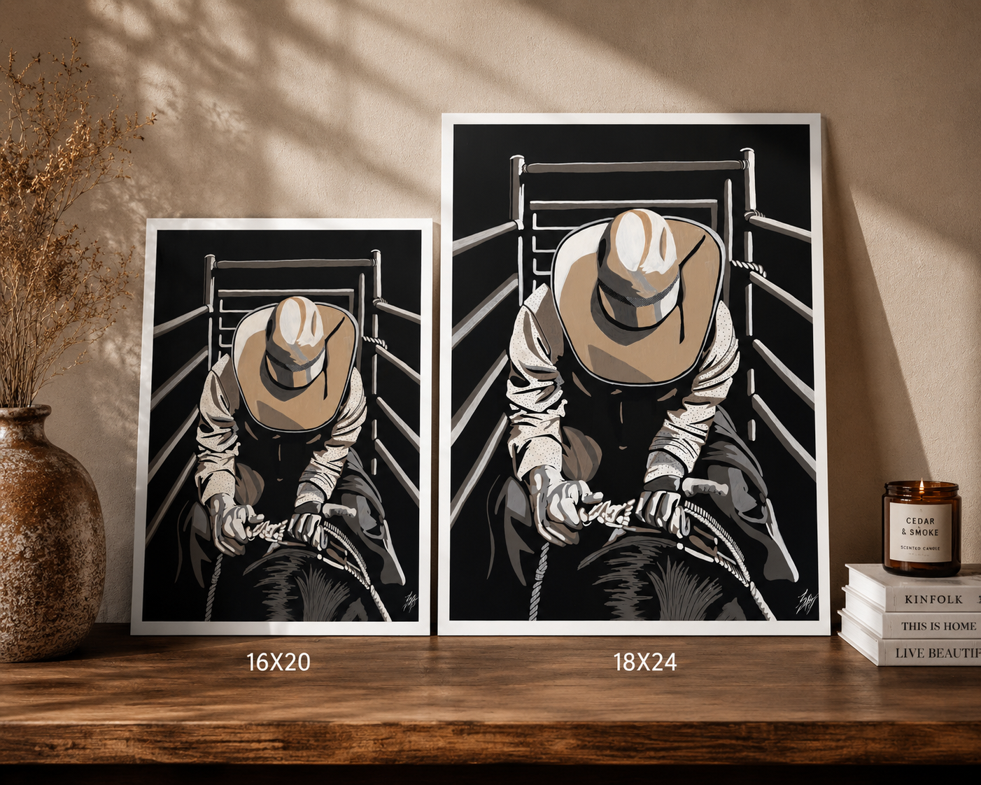 Chasing 8 Seconds — Print