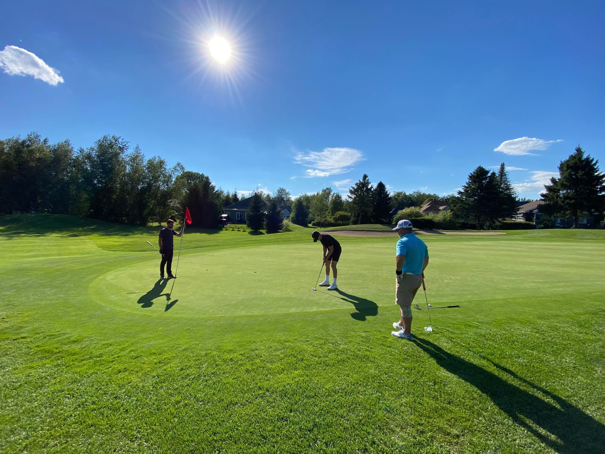 Tournoi de golf FIEUS sur le green