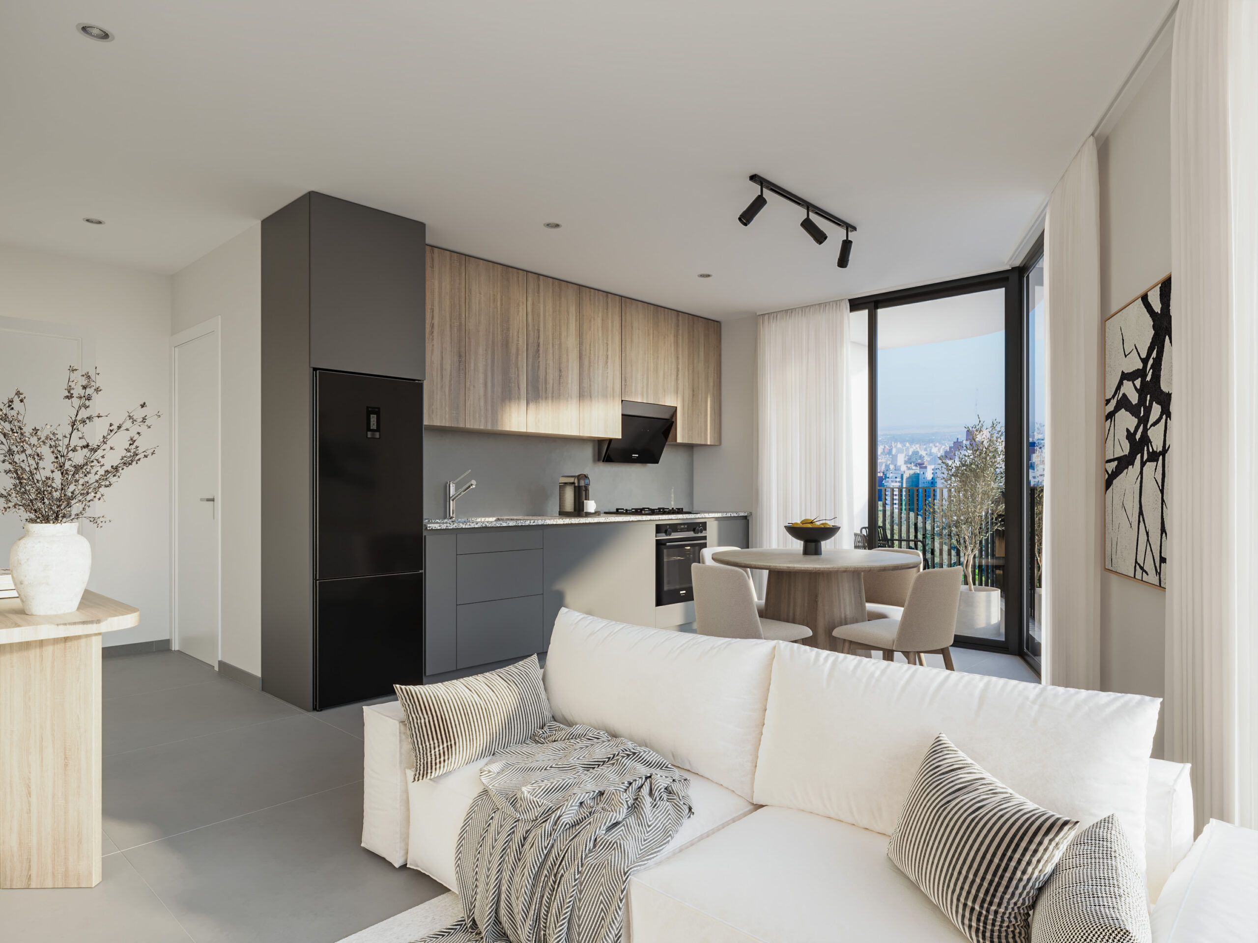 Interior de departamento NOOK