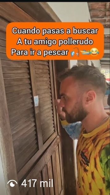 Reel viral: cuando pasás a buscar a tu amigo pollerudo