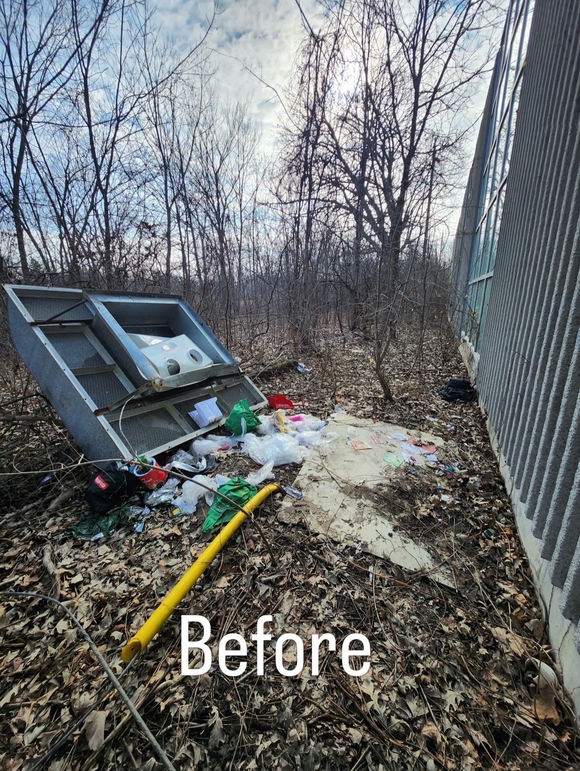 Property Debris Removal before